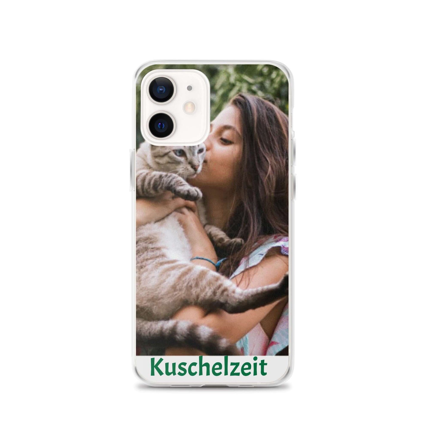 iPhone-Hülle. Personalisierung mit Foto und Text