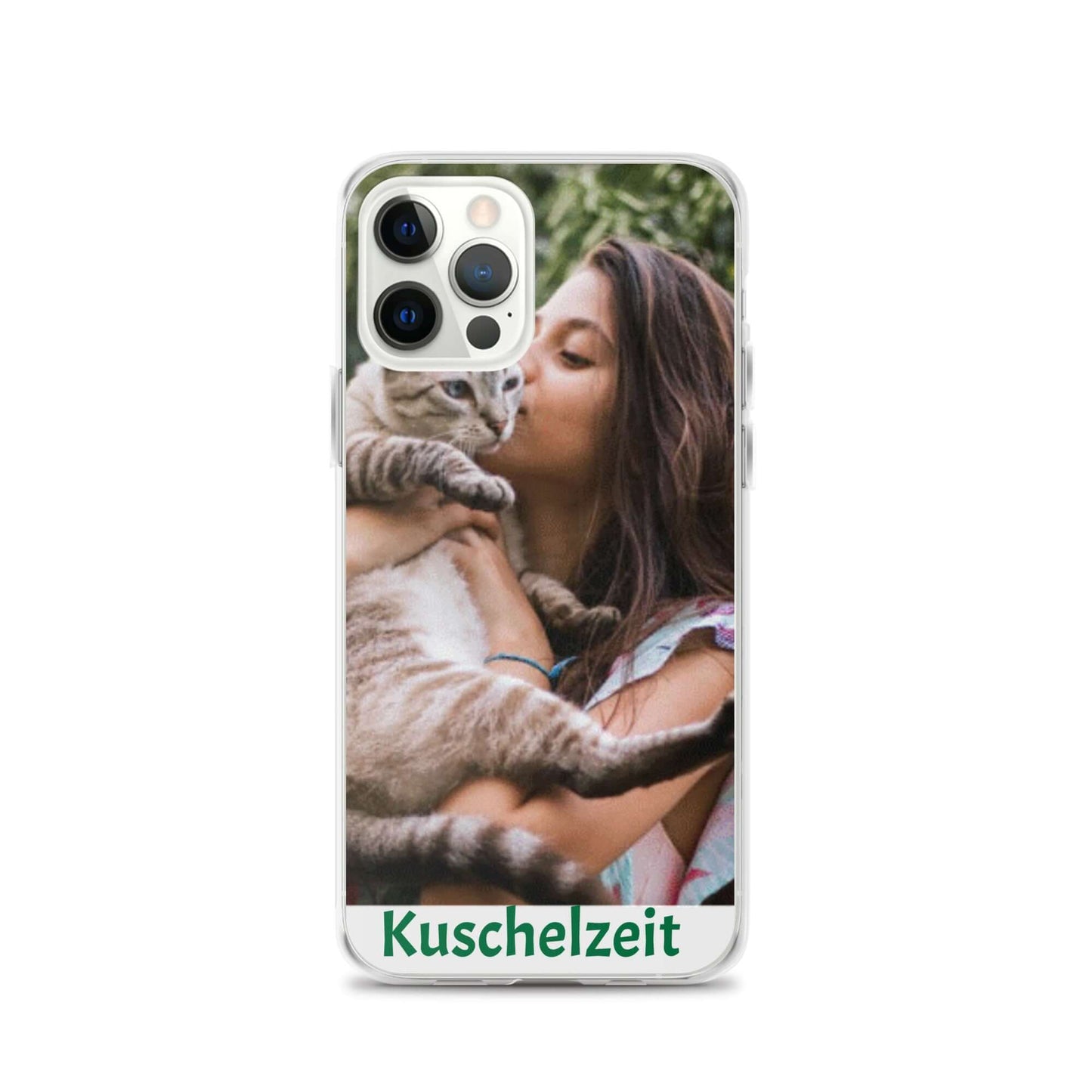 iPhone-Hülle. Personalisierung mit Foto und Text