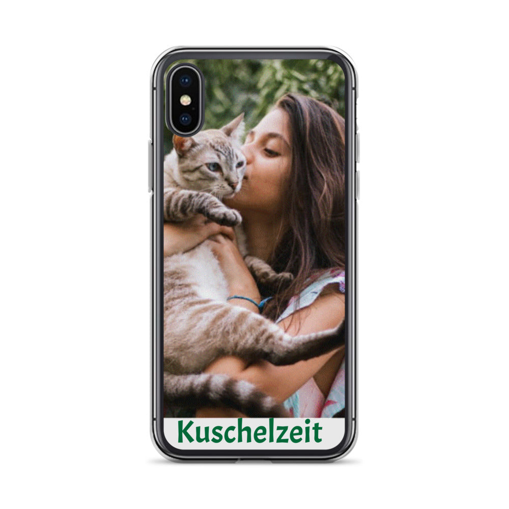 iPhone-Hülle. Personalisierung mit Foto und Text