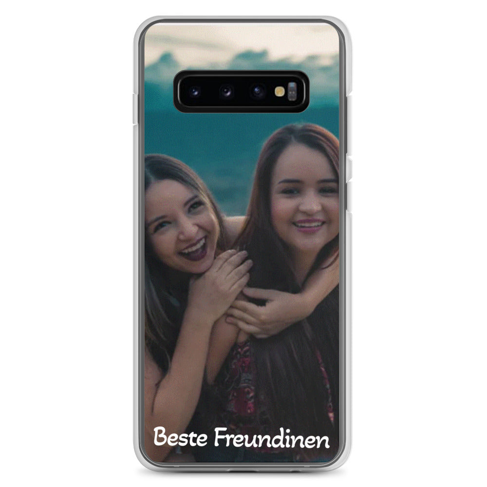 Samsung-Hülle. Personalisierung mit Foto und Text