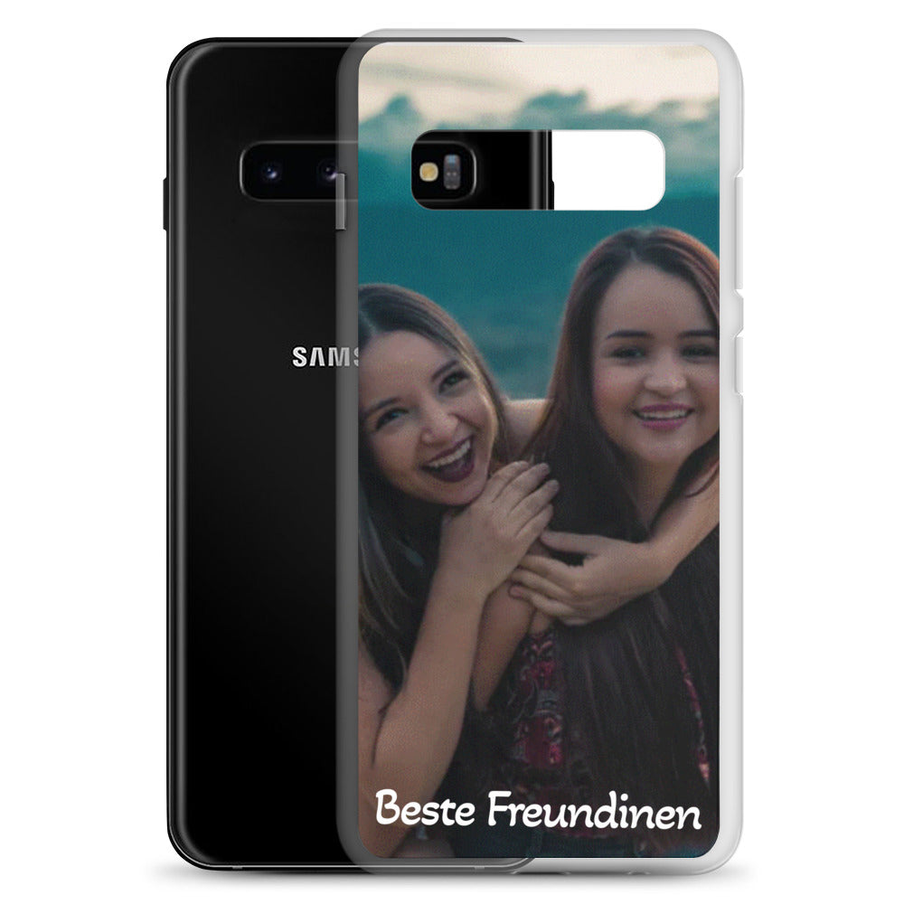 Samsung-Hülle. Personalisierung mit Foto und Text