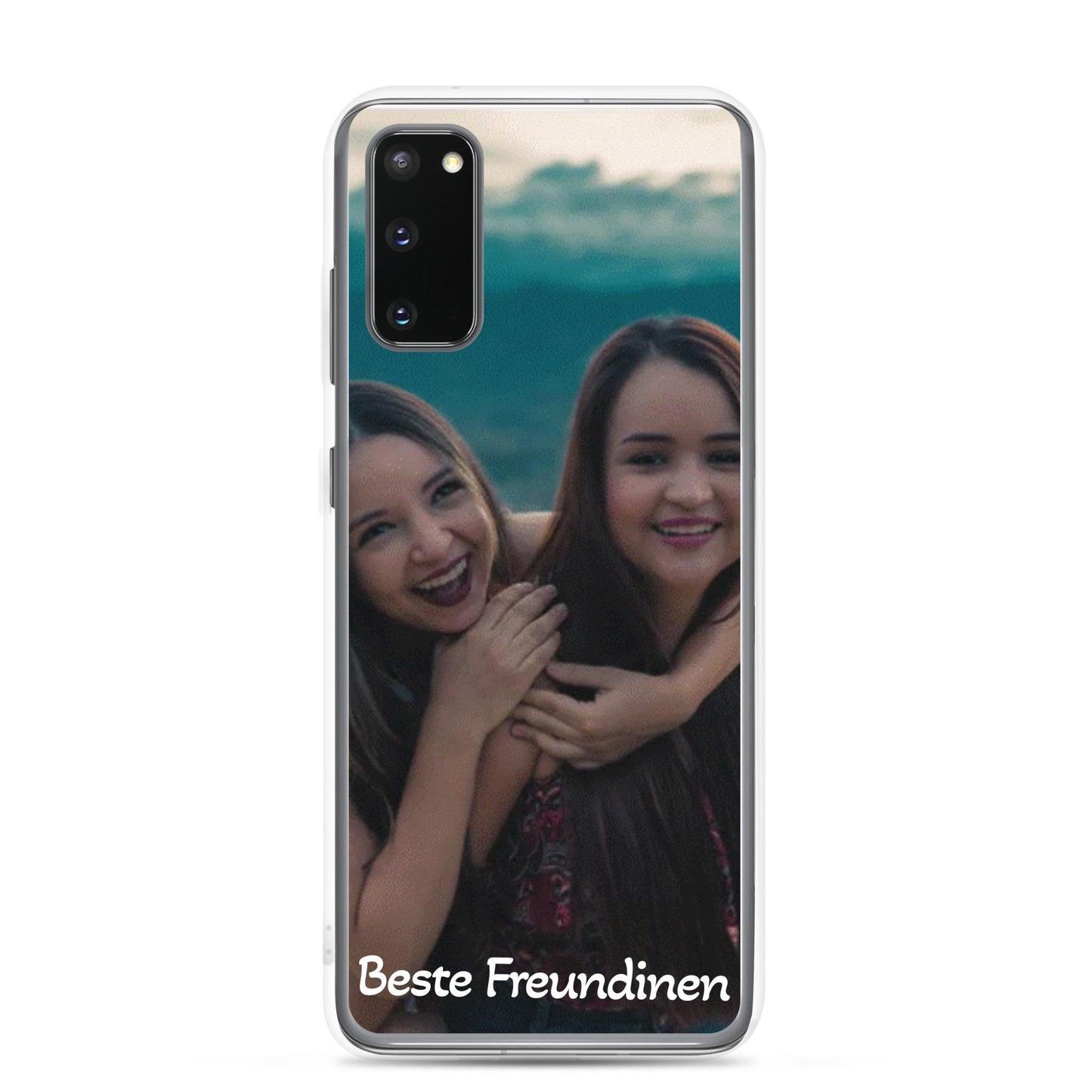 Samsung-Hülle. Personalisierung mit Foto und Text