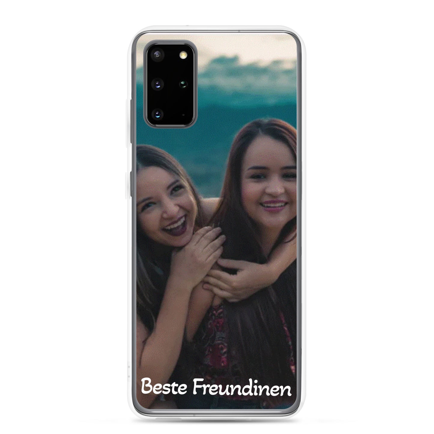 Samsung-Hülle. Personalisierung mit Foto und Text