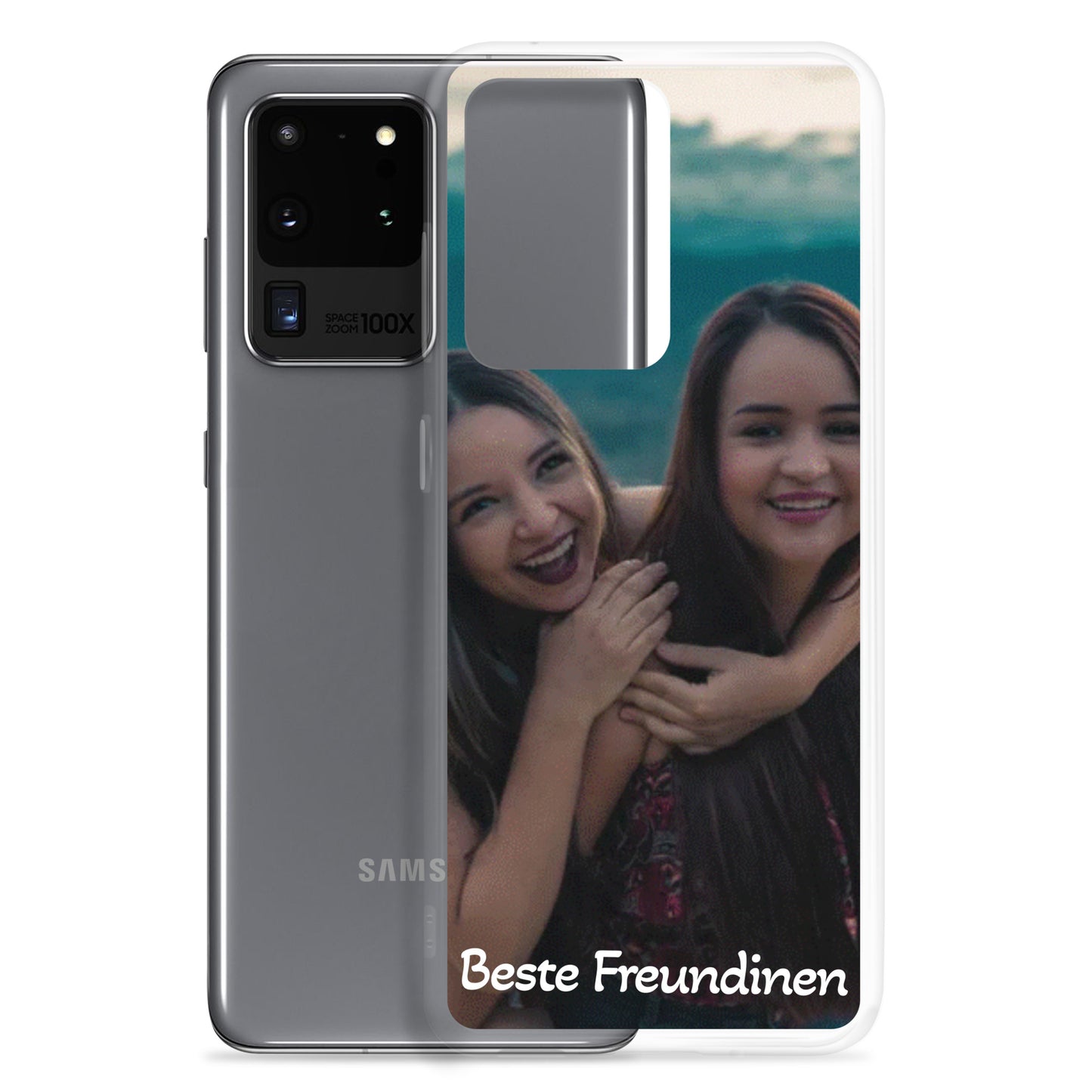 Samsung-Hülle. Personalisierung mit Foto und Text