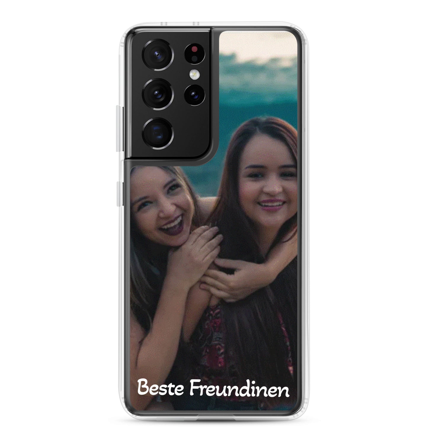 Samsung-Hülle. Personalisierung mit Foto und Text