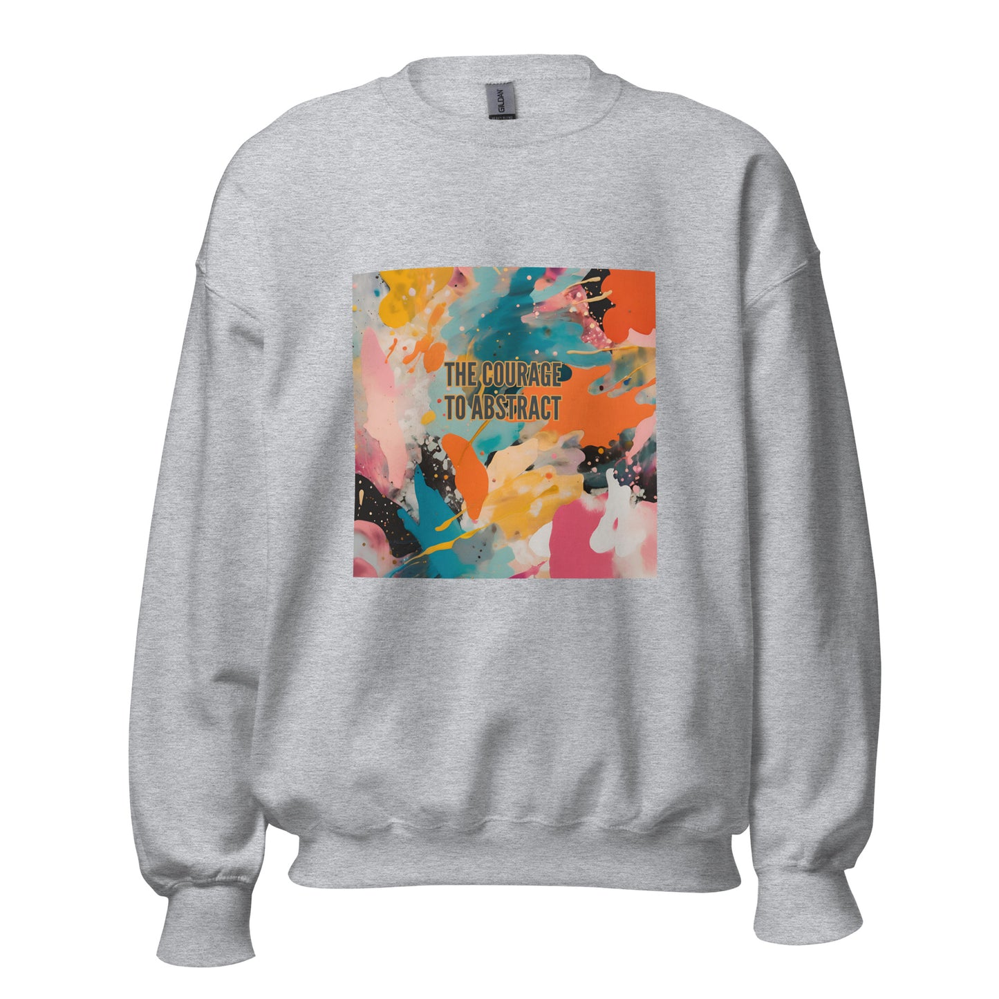 Unisex-Pullover "Mut zur Abstaktion"